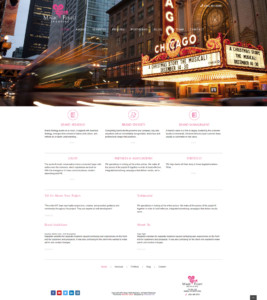 Screenshot of Magic Flight Branding's website homepage