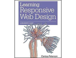 Book titled Learning Responsive Web Design