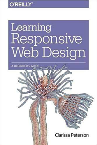 Book titled Learning Responsive Web Design