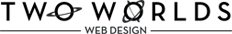 Two Worlds Web Design Logo