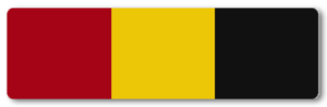 red yellow black color palette